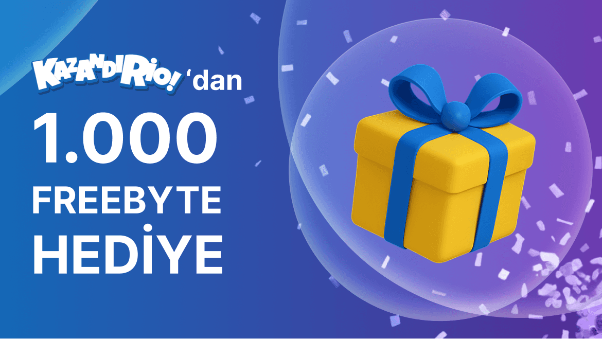Kazandıran Oyunlar'da oyun oyna 1.000 FreeByte kazanma şansını yakala!