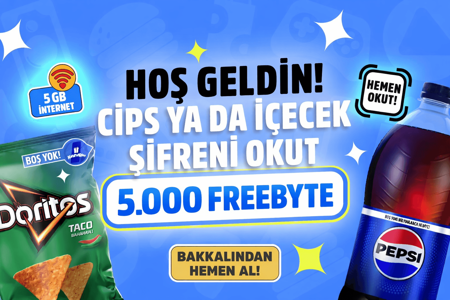 Yeni Üyelere KazandıRio'dan 5.000 FreeByte kazanma şansı!